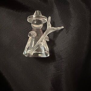 Swarovski Silver Crystal Nativity  Shepherd